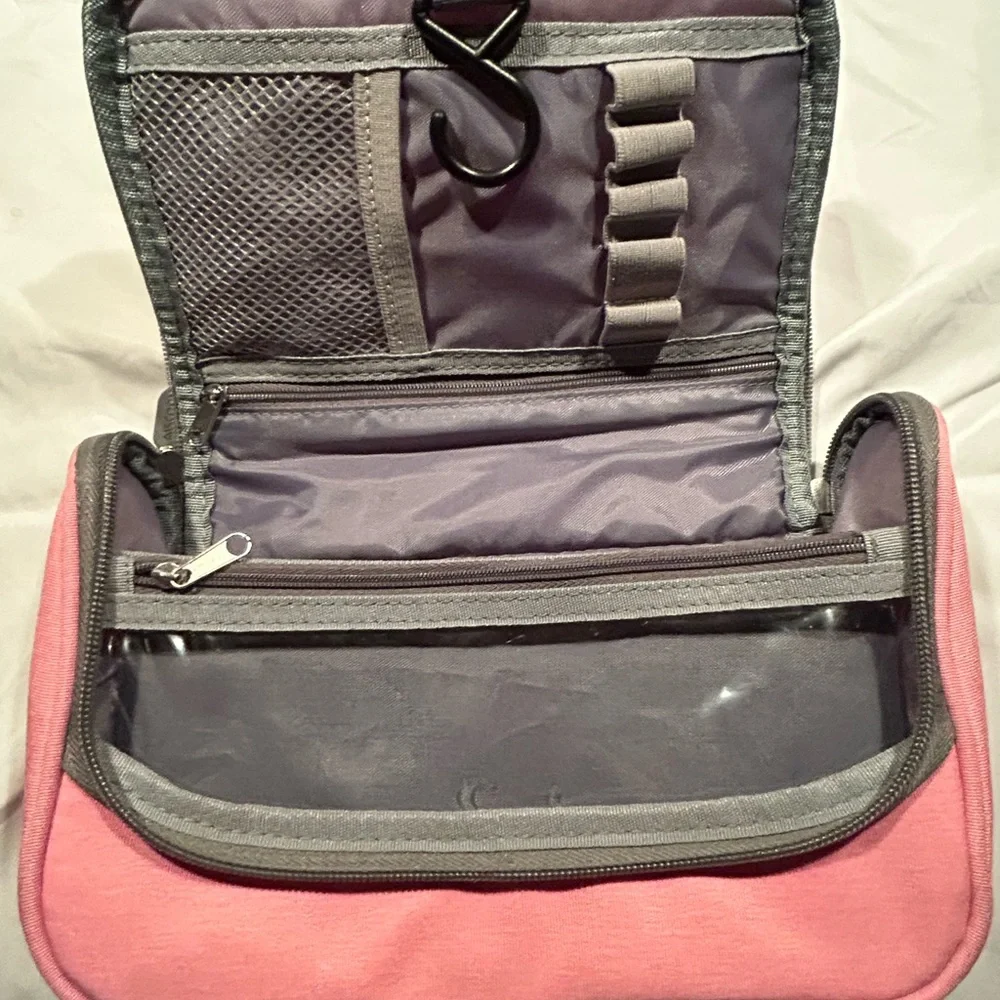 NWT Aiscool Pink Pencil, Pen, Stationary Case Organizer for School or Office